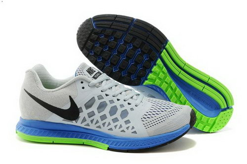 Nike Air Zoom Pegasus 31 Lunar Mens Shoes Gray Black Blue Green Coupon Code